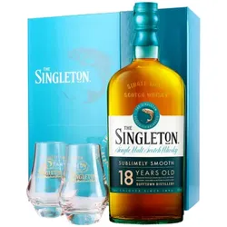 Singleton of Dufftown 18 Jahre - Mit Etui 2 Gläser - 0.7L