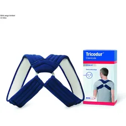 Tricodur Clavicula Spezial-Bandage Gr. S, weiß, Thoraxumfang 65 - 80 cm