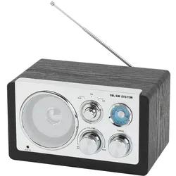Denver TR-63B - Radio - Sort (AM, FM), Radio, Schwarz