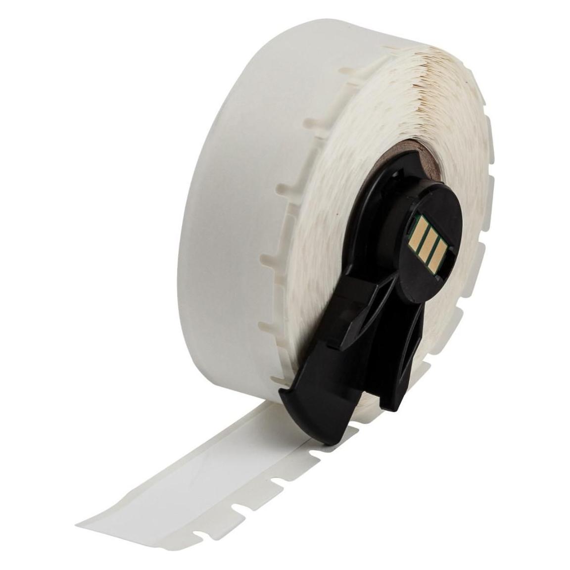 Brady M6C-475-422, Polyester, Weiss, glänzend, 12.06 mm x 15.24 m, permanent, Endlos (12.07 mm) (M6C-475-422)