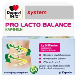 DOPPELHERZ Pro Lacto Balance system Kapseln 30 St