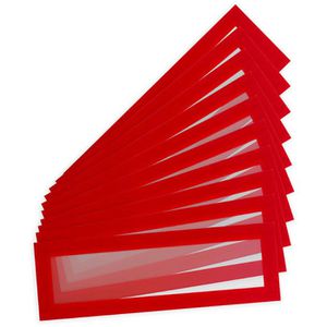 Tarifold Inforahmen 195203 Magneto Solo Pro, A5/A4, Rückseite magnetisch, rot, 10 Stück