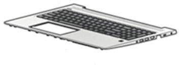HP Top Cover with Keyboard for ProBook 450 G6 (L45091) - UK QWERTY