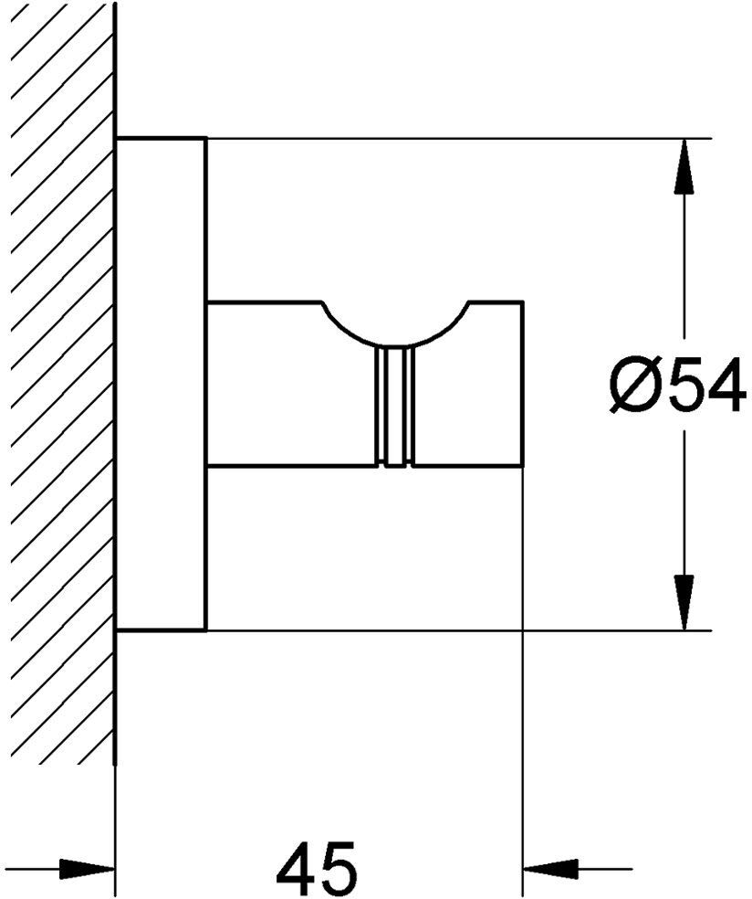Grohe Essentials Bademantelhaken