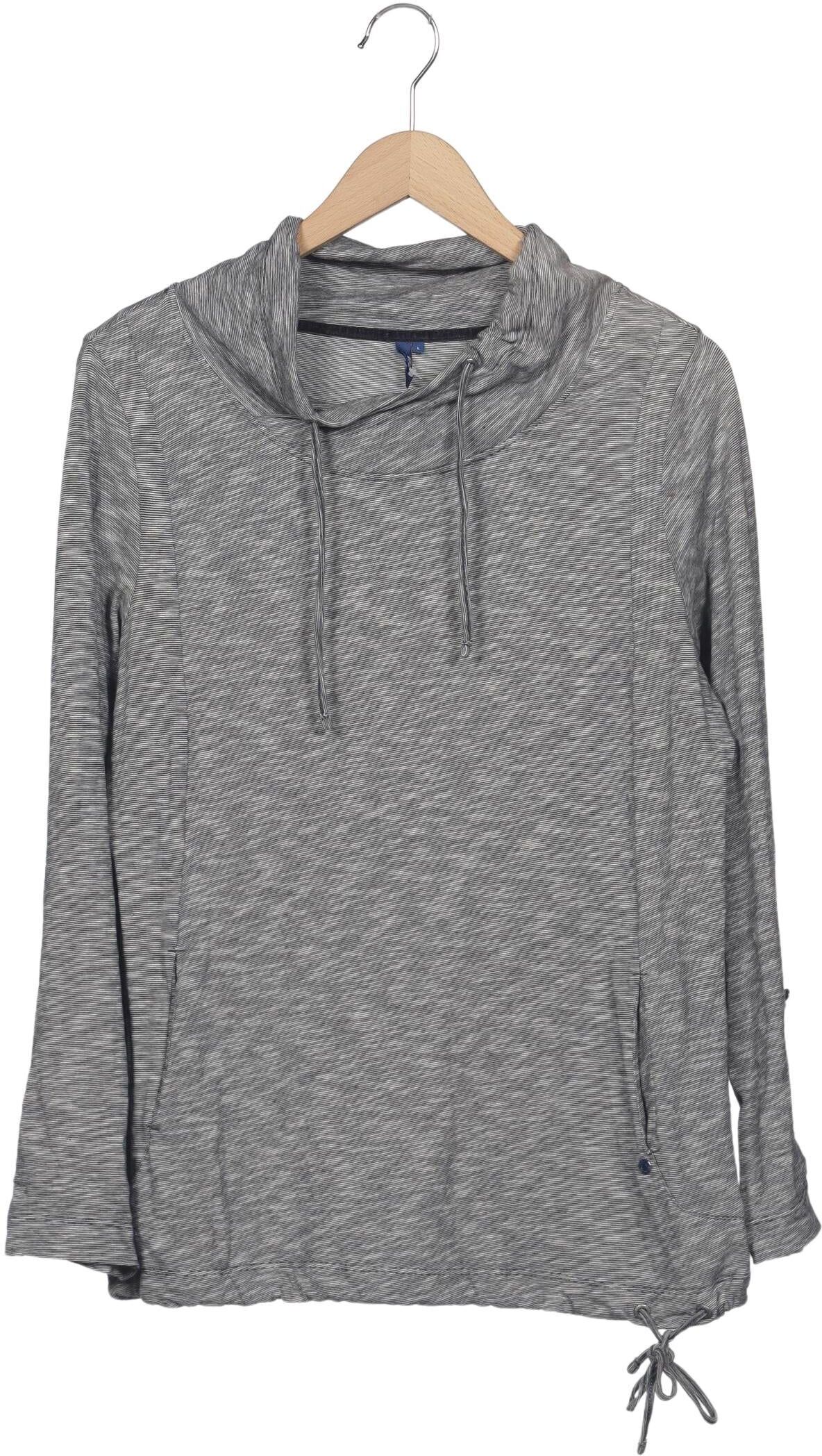 Cecil Damen Langarmshirt, Grau, Gr. L, Baumwolle - Second Hand