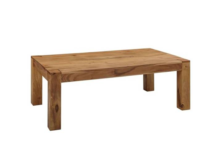 WOHNLING Salontafel Mumbai 110x60x40 cm Massief Acaciahout Naturel