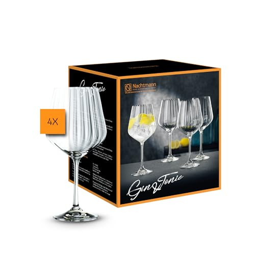 Nachtmann Gin & Tonic set 4-delig, 64 cl, Helder