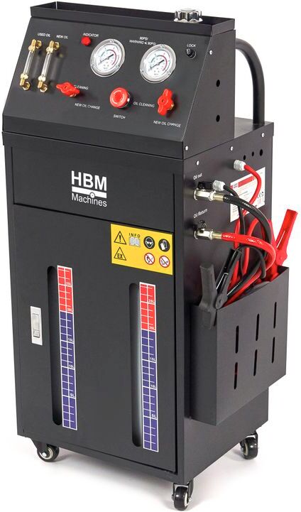 HBM Professional Automatikgetriebe Ölwechsel Gerät, Getriebe spülen Gerät mit Adapter