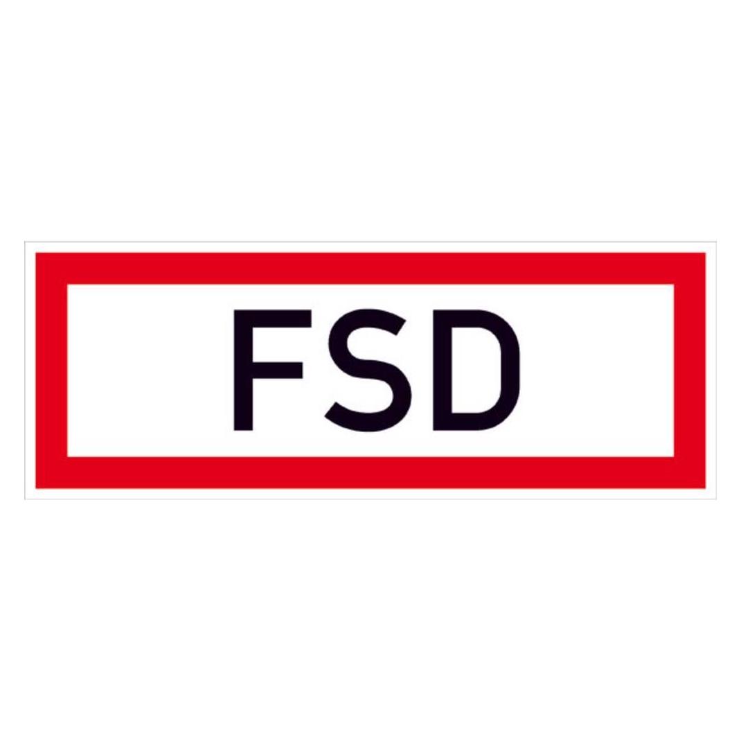 SafetyMarking Hinweisschild für die Feuerwehr FSD (11.2856)
