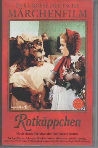 Walter Janssen - Rotkäppchen - Gebrüder Grimm [VHS] - Preis vom 11.10.2026 03:10:56 h