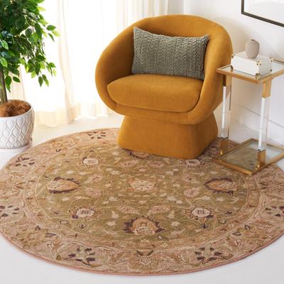 SAFAVIEH Handmade Anatolia Adella Traditional Oriental Hand-spun Wool Rug