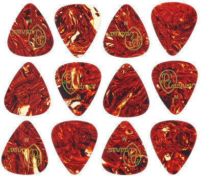 dAndrea Celluloid Pick Set 0,71 Shell