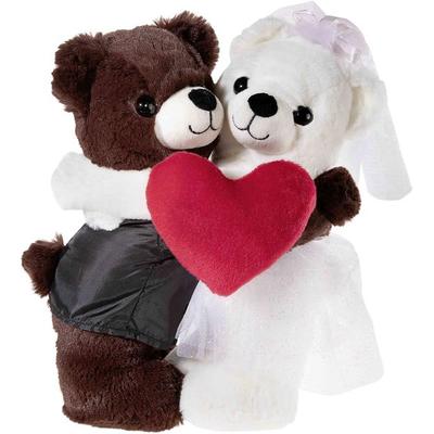 Heunec - Hochzeitsbärenpaar Bärin und Bär