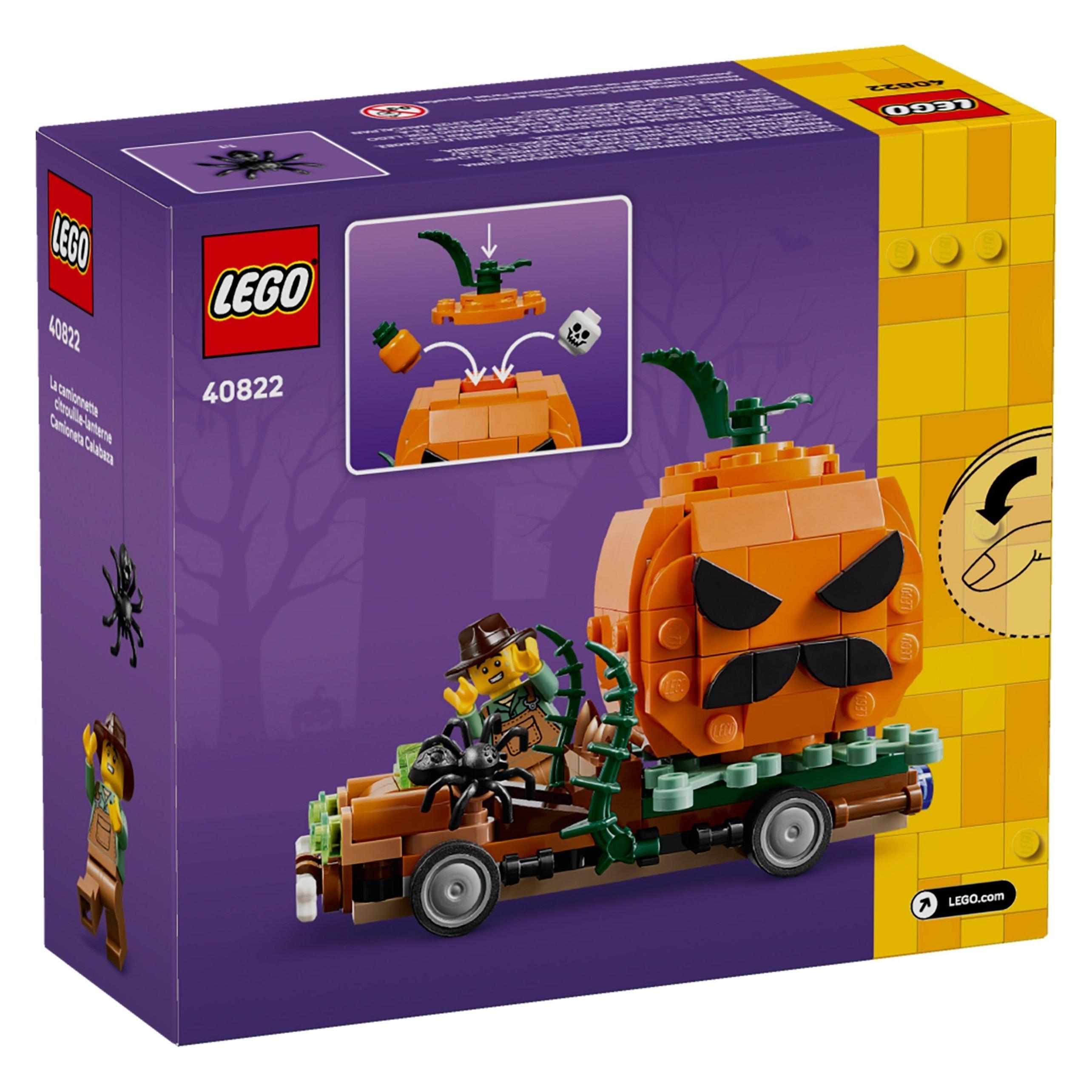 LEGO Pickup mit Halloweenkürbis (40822, LEGO Iconic) (40822)