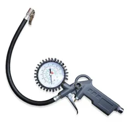 Reifenfüllpistole mit Manometer Luftdruckprüfer Bradas STG05