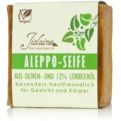 Jislaine Aleppo-Seife mit 12% Lorbeeröl im Block