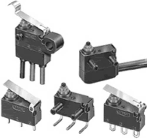 Aratas D2HW-A221D Mikroschalter 12 V/DC 2A 1 x Ein/(Ein) 1 St. Bag