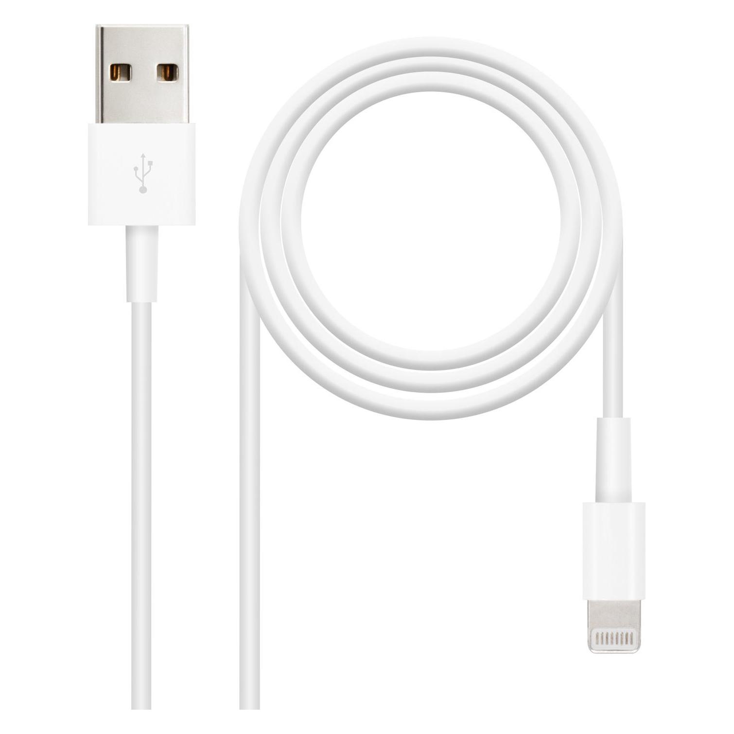 Nanocable LIGHTNING TO USB CABLE(A) 50CM (0.50 m) (10.10.0400)