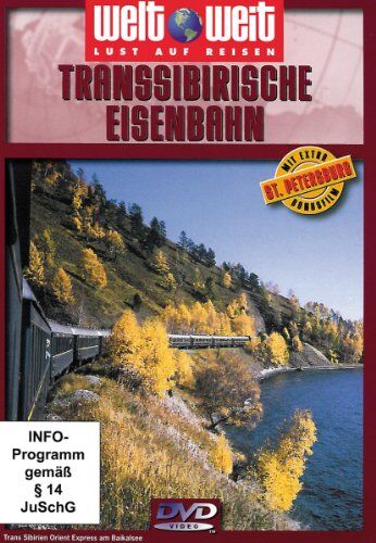 N N - Transsibirische Eisenbahn (Reihe: welt weit) mit Bonusfilm St. Petersburg (1 DVD, Länge: ca. 78 Min.) - Preis vom 09.10.2026 07:28:09 h