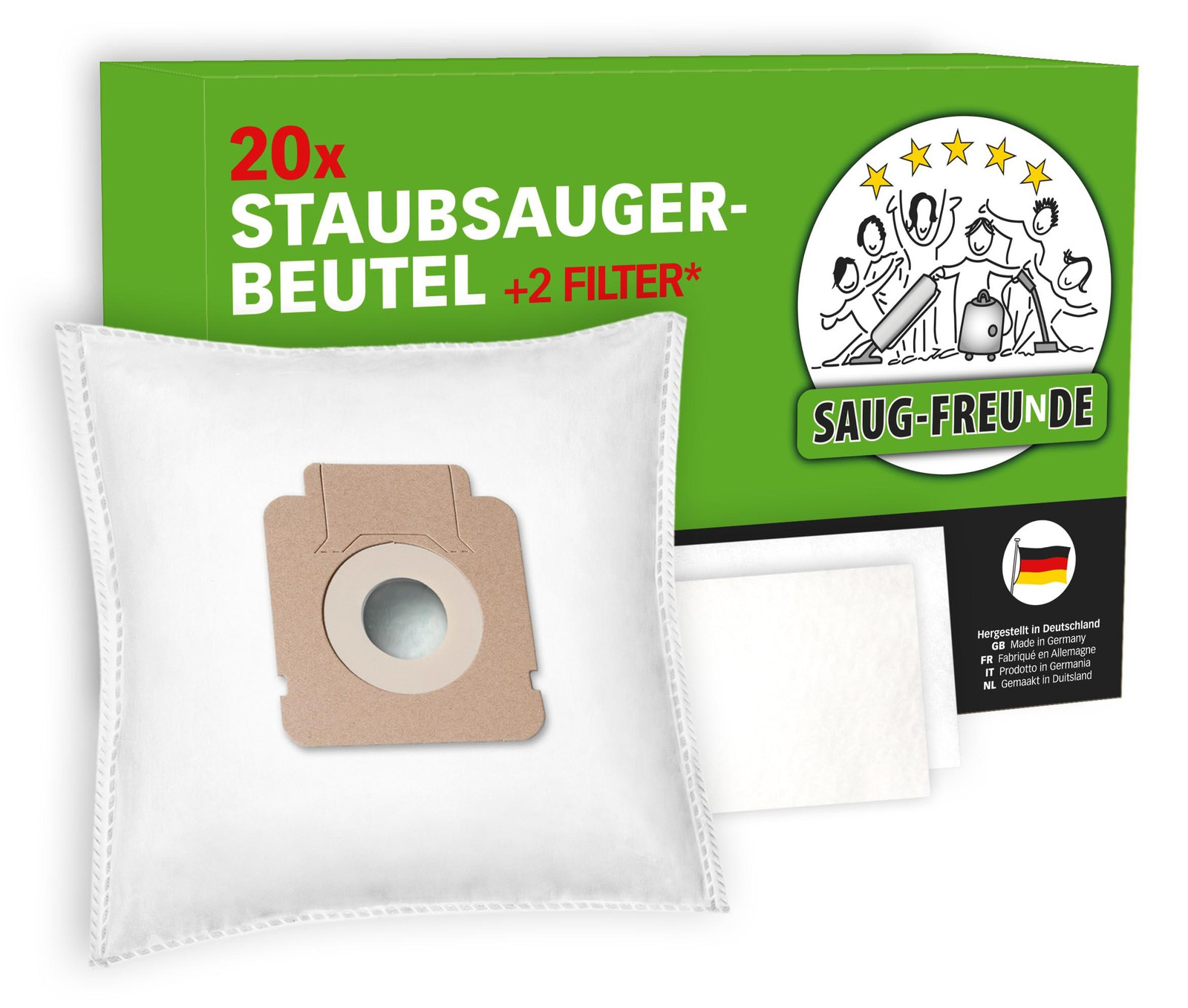 20 stofzuigzakken voor Hoover Flash & Capture