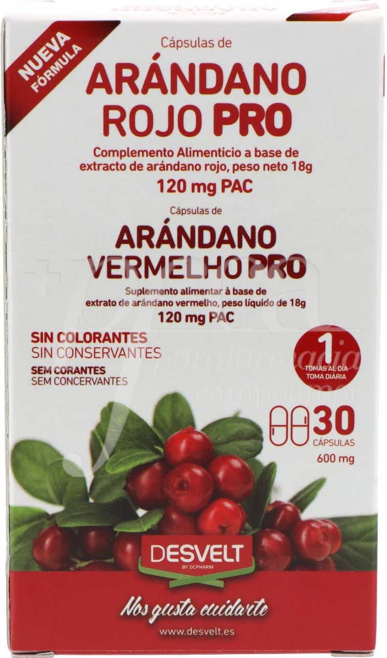 Desvelt Arándano Rojo Pro 30 caps