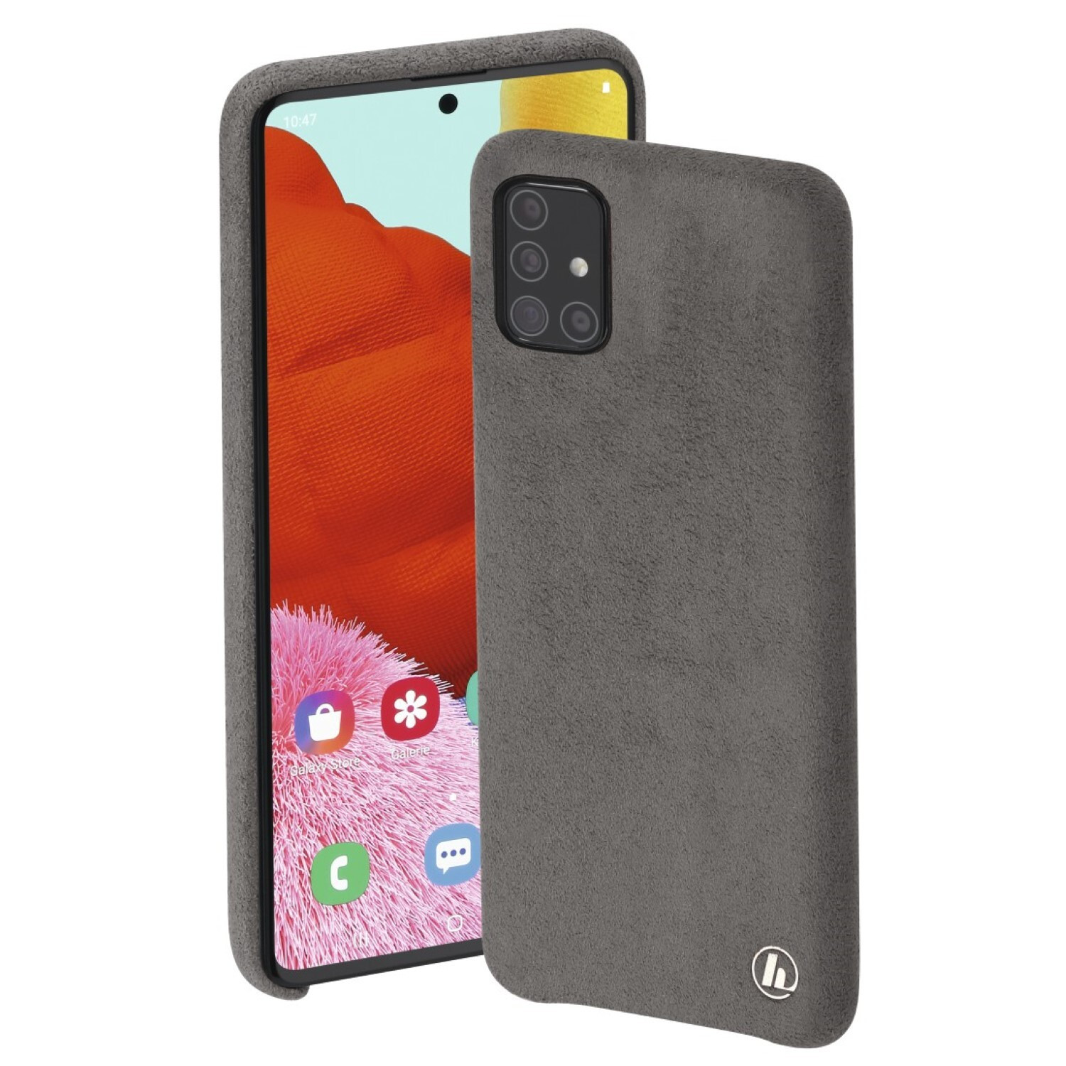 Hama Beschermhoes Finest Touch, antraciet, voor Samsung Galaxy A51