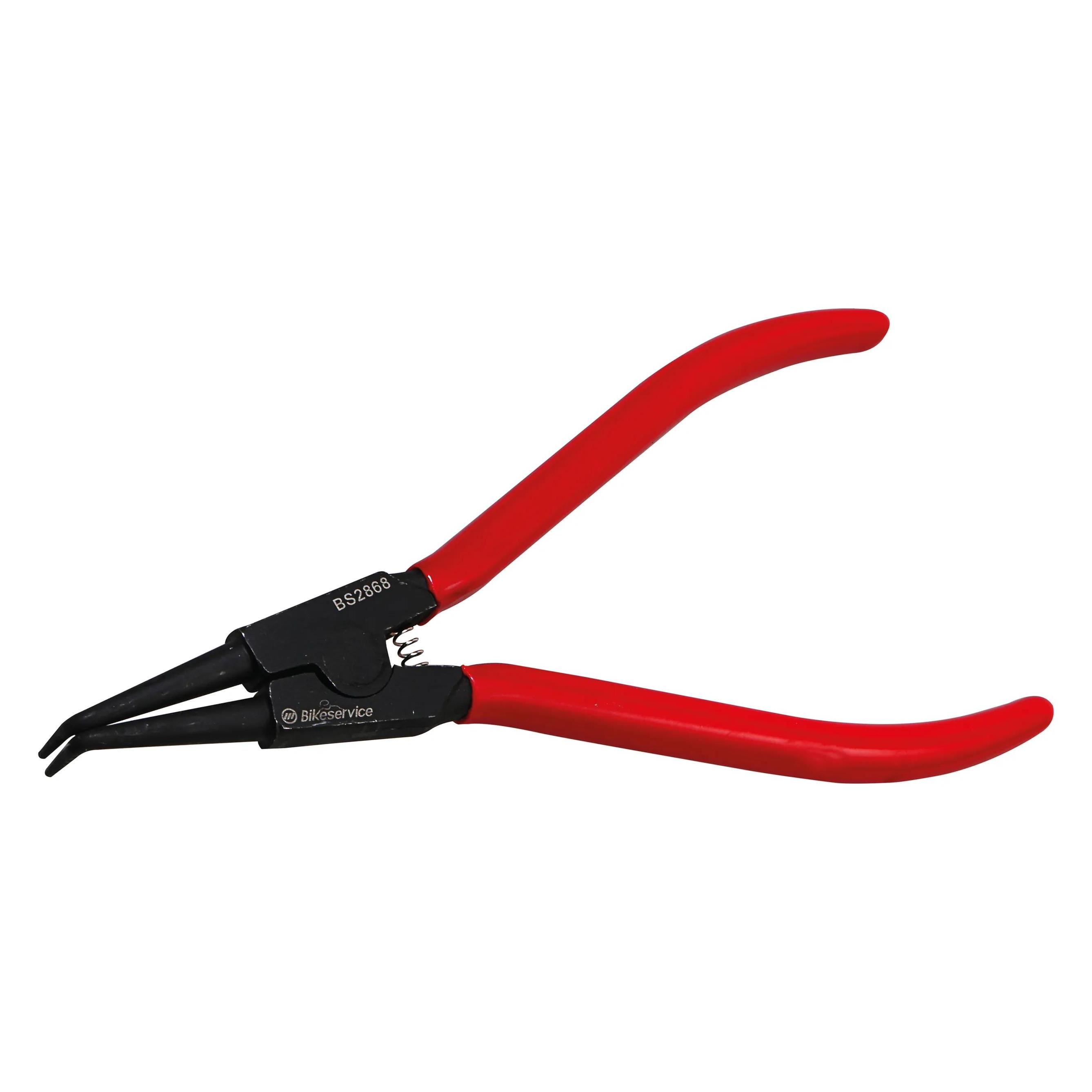 Bikeservice Zange Sicherungsr Bst Gebogen M Schliessfeder (BS2868)