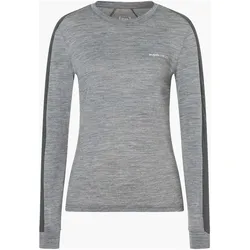 Super Natural, Damen, Funktionsshirt, Alarm Running (L), Grau, L