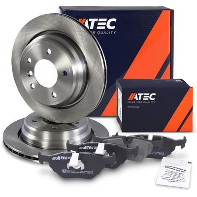 Atec Bremsscheiben+Bremsbeläge Hinterachse BELÜFTET [Hersteller-Nr. 40575641] für BMW