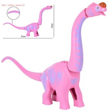 JoyToys Jurassic Titanosaurus Dinosaur Building Blocks DIY Mini STEM Toy Set 4