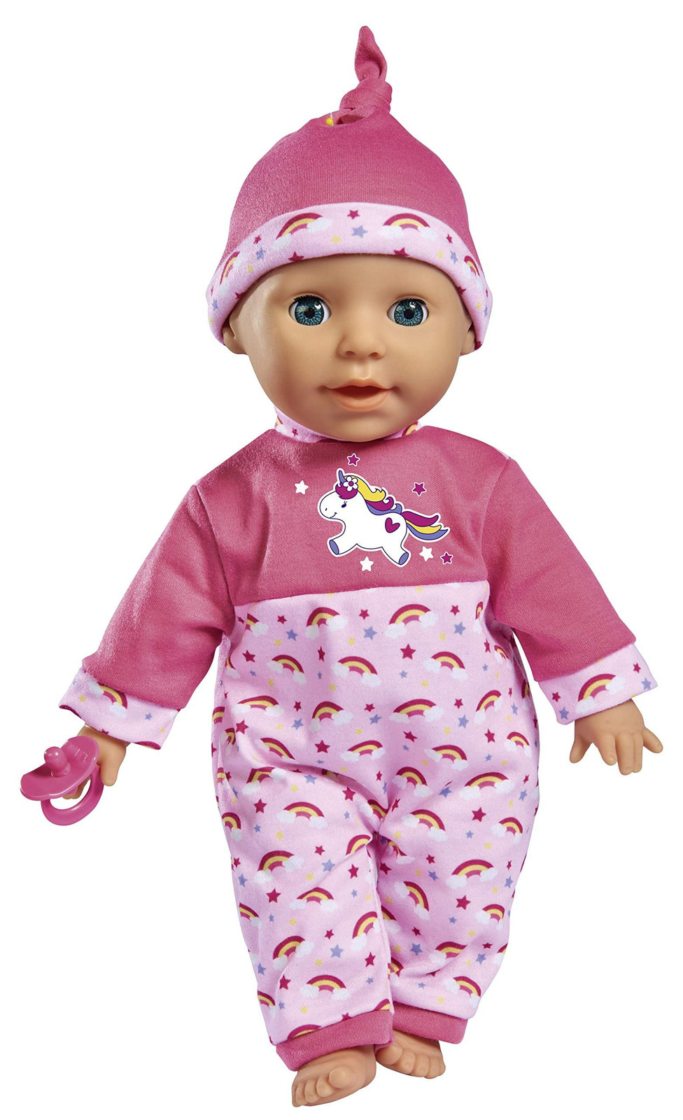 Simba Laura pop met kriebelmechanisme en 25 geluiden, 38 cm