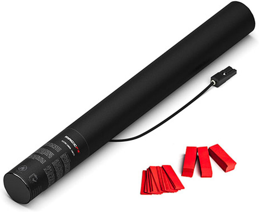 MagicFX Magic Fx Elektrische Konfettikanone 50cm - Rot
