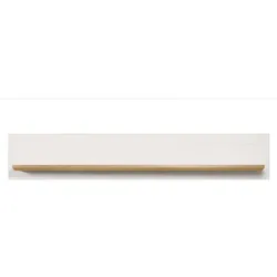 Ebuy24 Shade Wandboard Pine weiß Dekor, Eiche Dekor.