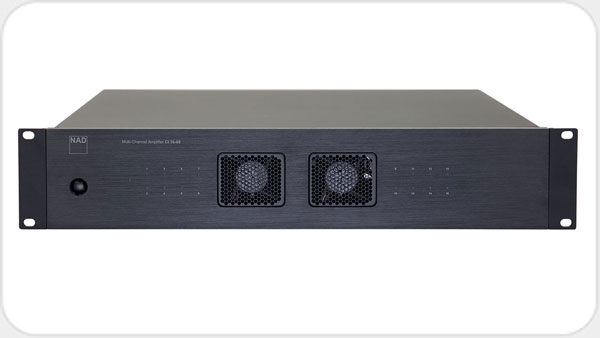 NAD CI16 60 V2 DSP Sechzehnkanal DSP Endstufe *schwarz* NA00308
