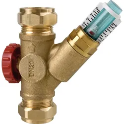 Abgleichventil WattFlow OL beidseitige Klemmverschraubung SRVOL-KVSR DN 20 22 mm, 2 bis 16 l