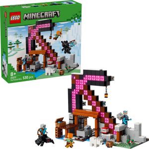 LEGO Minecraft 21277 Die Spitzhackenmine, ab 8 Jahre, 530 Teile