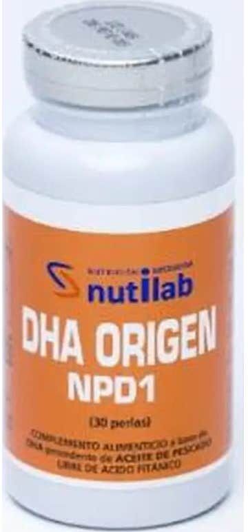 Nutilab DHA Origen Npd 1000 30 caps