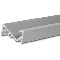 ISOLED LED Möbel-Aufbauprofil FURNIT6 S, geneigt 42°, Aluminium, 200cm, Alu eloxiert ISO-114814