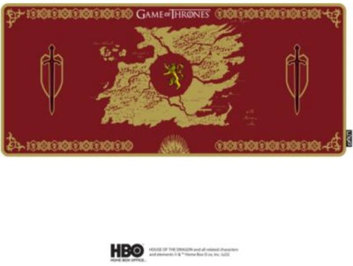 Lexip - Tapis De Souris Game Of Thrones Lannister Xxl