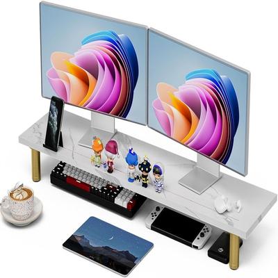 No Dual Monitor Stand Riser