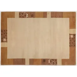 THEKO Teppich Ganges 991 880 honig 240 x 300 cm