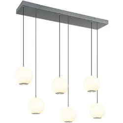 Pendelleuchte Hängelampe Esstischleuchte Flurleuchte 5 flammig CCT LED H 150 cm
