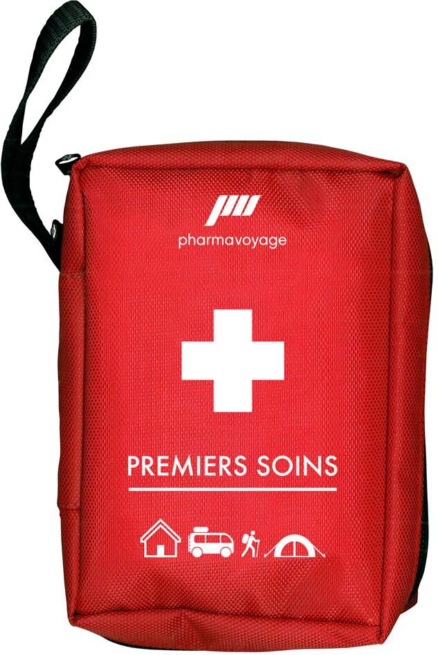 Pharmavoyage  - Premiers Soins Rouge - Trousse de secours