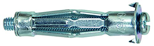 Fischer 90927 HM Holte Bevestiging, Hollewandanker voor gipsplaat, Zink, Zilver