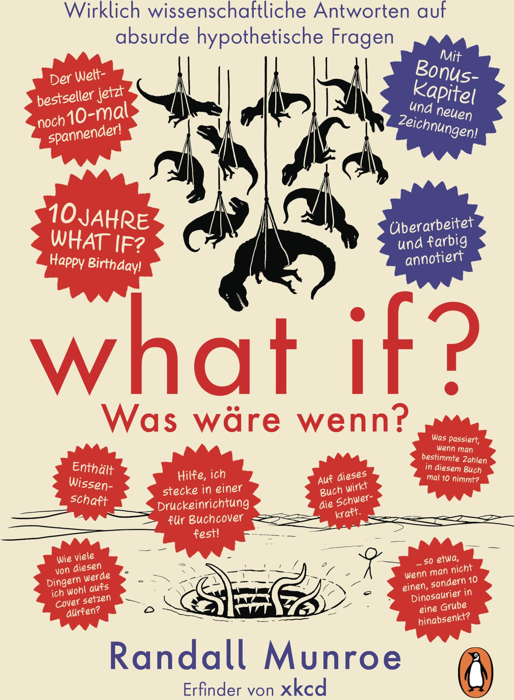 Randall Munroe - What if? Was wäre wenn? Jubiläumsausgabe: Wirklich wissenschaftliche Antworten auf absurde hypothetische Fragen: Der Millionenseller in Farbe - DAS Geschenk für Techies & Fans von Randall Munroe! - Preis vom 15.10.2026 23:06:25 h