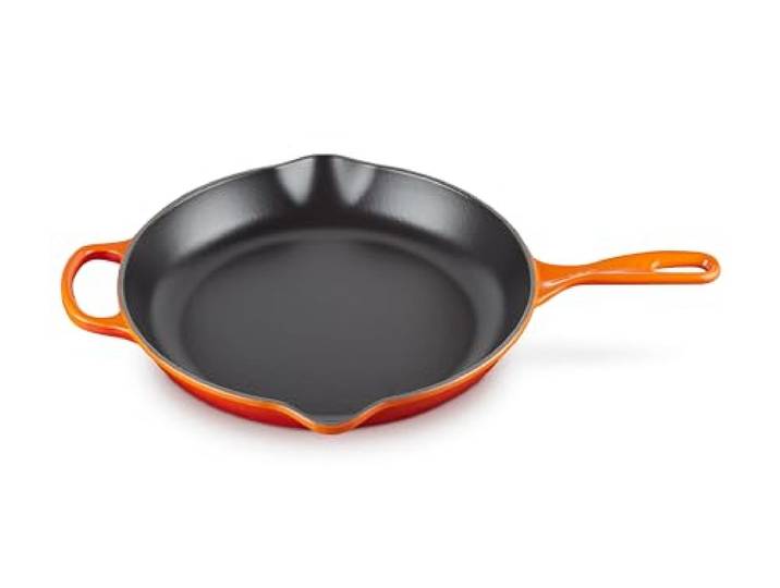 Le Creuset Bratpfanne aus emailliertem Gusseisen, 29,8 cm, Flamme