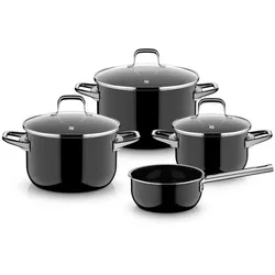 WMF Topfset Fusiontec EssentialPro 4tlg. Edelstahl Schwarz
