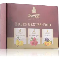 Lautergold Edles Genuss Trio Geist und Brände 35,5% Vol., 40% Vol., 42% Vol. 3x0,1l