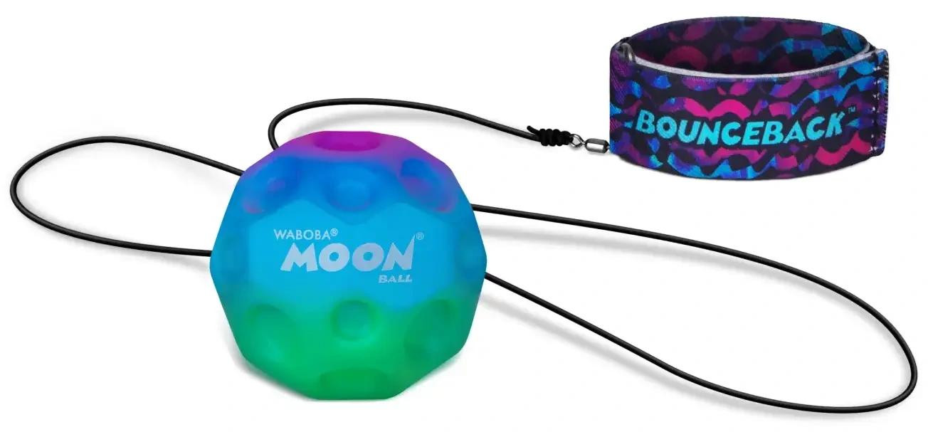 Waboba Gradient Bounceback hyperjumping cable ball - paars