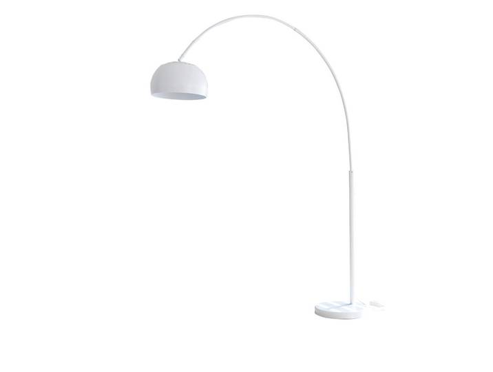 P & B Bogenleuchte, Weiß, Metall, rund, 165x195x33 cm, Lampen & Leuchten, Innenbeleuchtung, Stehlampen, Bogenlampen